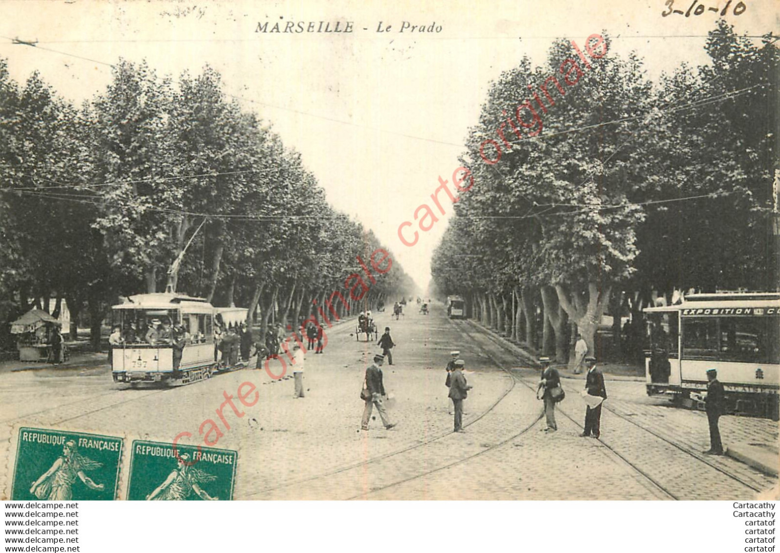 13.  MARSEILLE .  Le Prado . - Vieux Port, Saint Victor, Le Panier