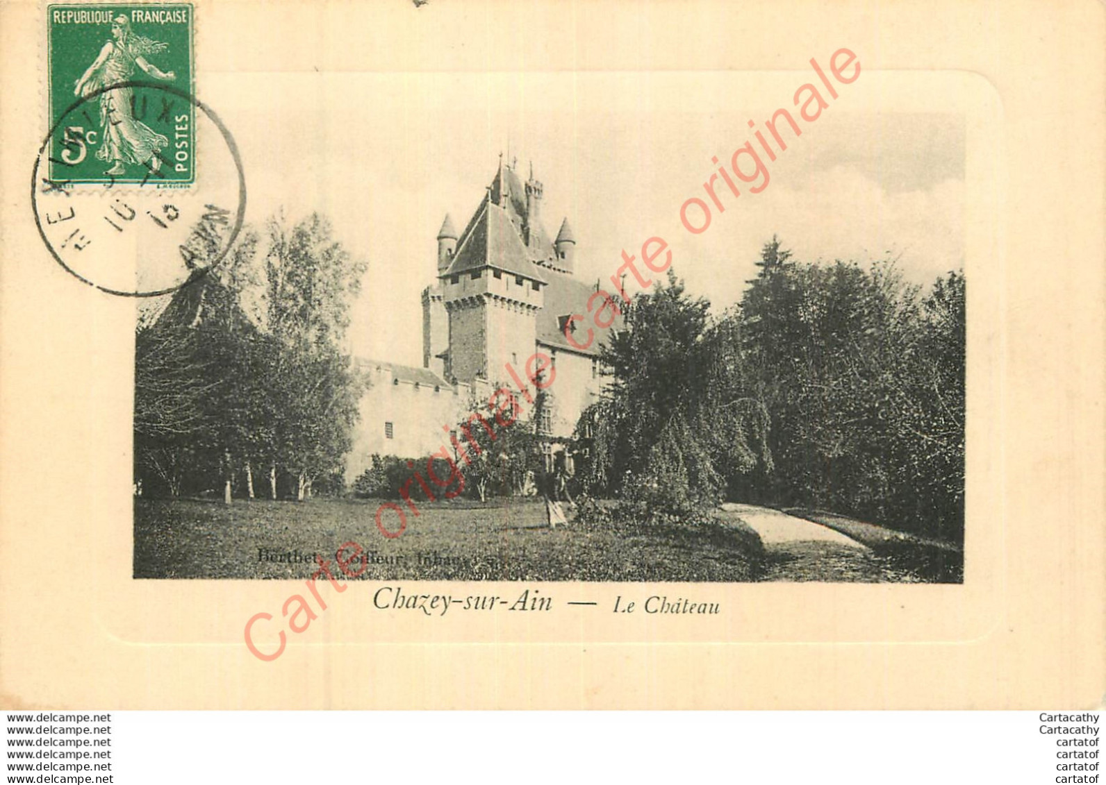 01.  CHAZEY SUR AIN .  Le Château . - Sin Clasificación