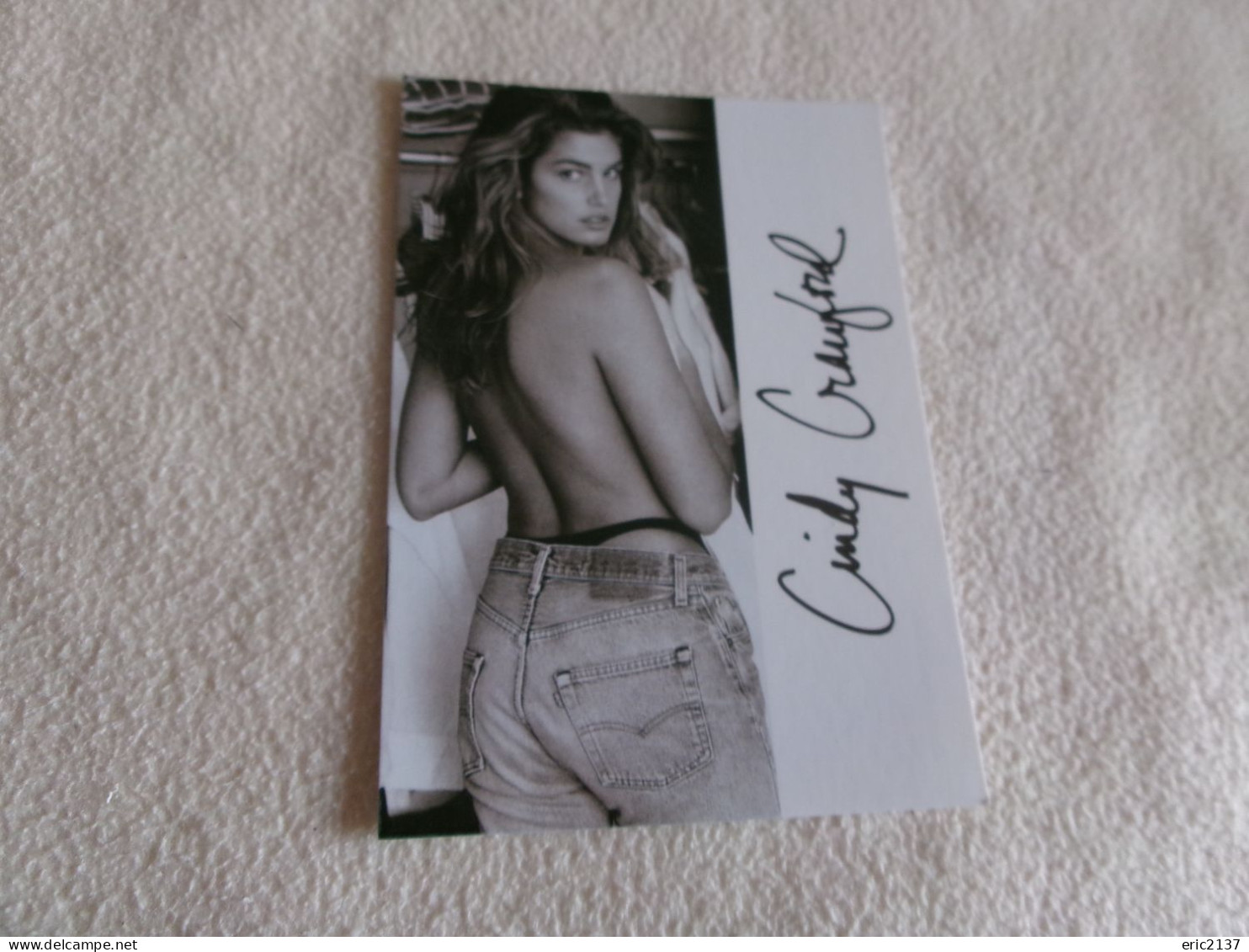 BELLE CARTE..."CINDY CRAWFORD SEXY" - Famous Ladies