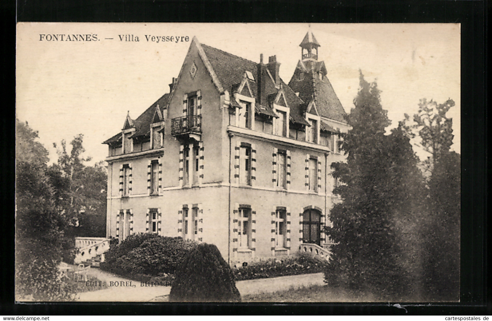 CPA Fontannes, Villa Veysseyre  - Otros & Sin Clasificación