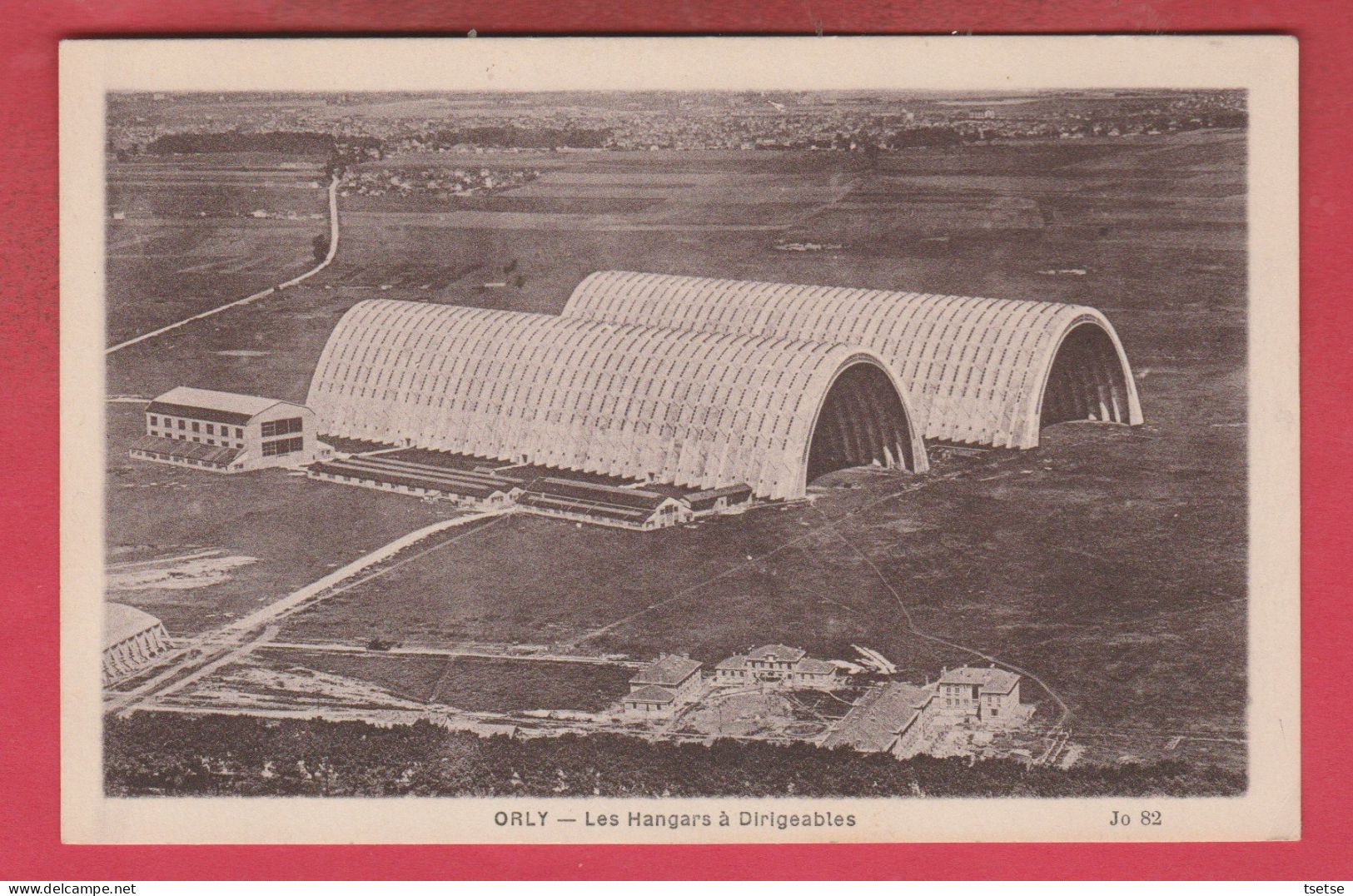 Orly - Les Hangars à Dirigeables / Baptème De L'air - 1930 ( Voir Verso ) - Airships