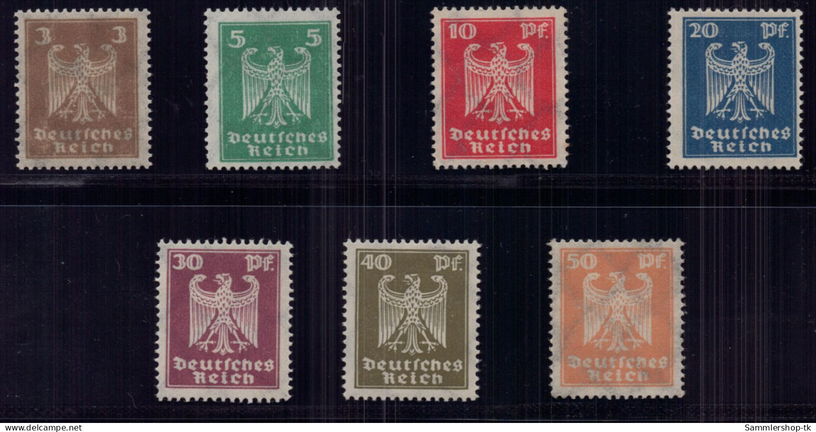 Dt. Reich Michel Nummer 355 - 361 Postfrisch - Altri & Non Classificati