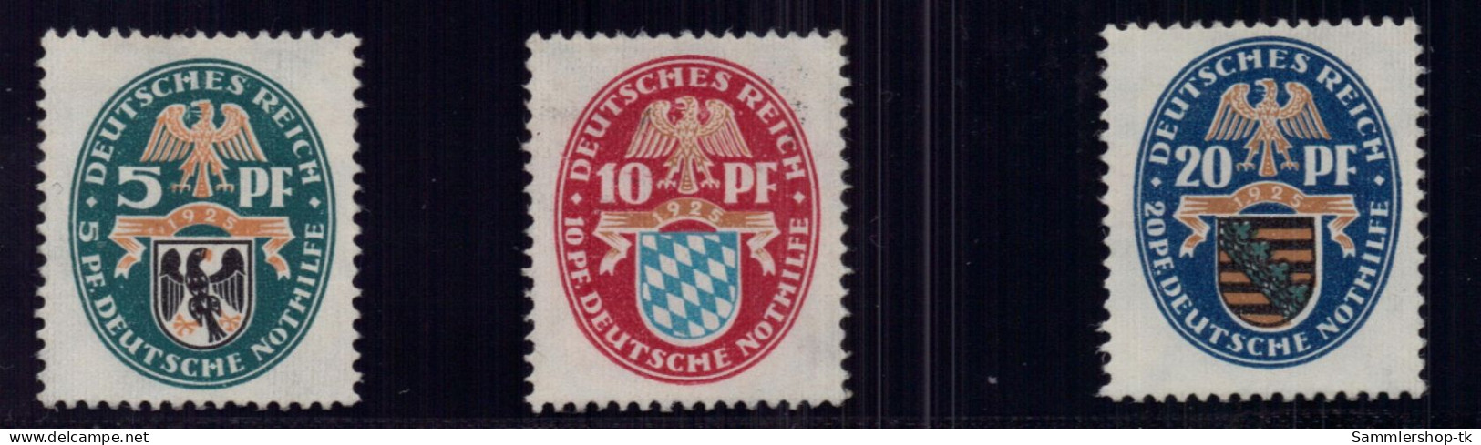 Dt. Reich Michel Nummer 375 - 377 Postfrisch - Autres & Non Classés