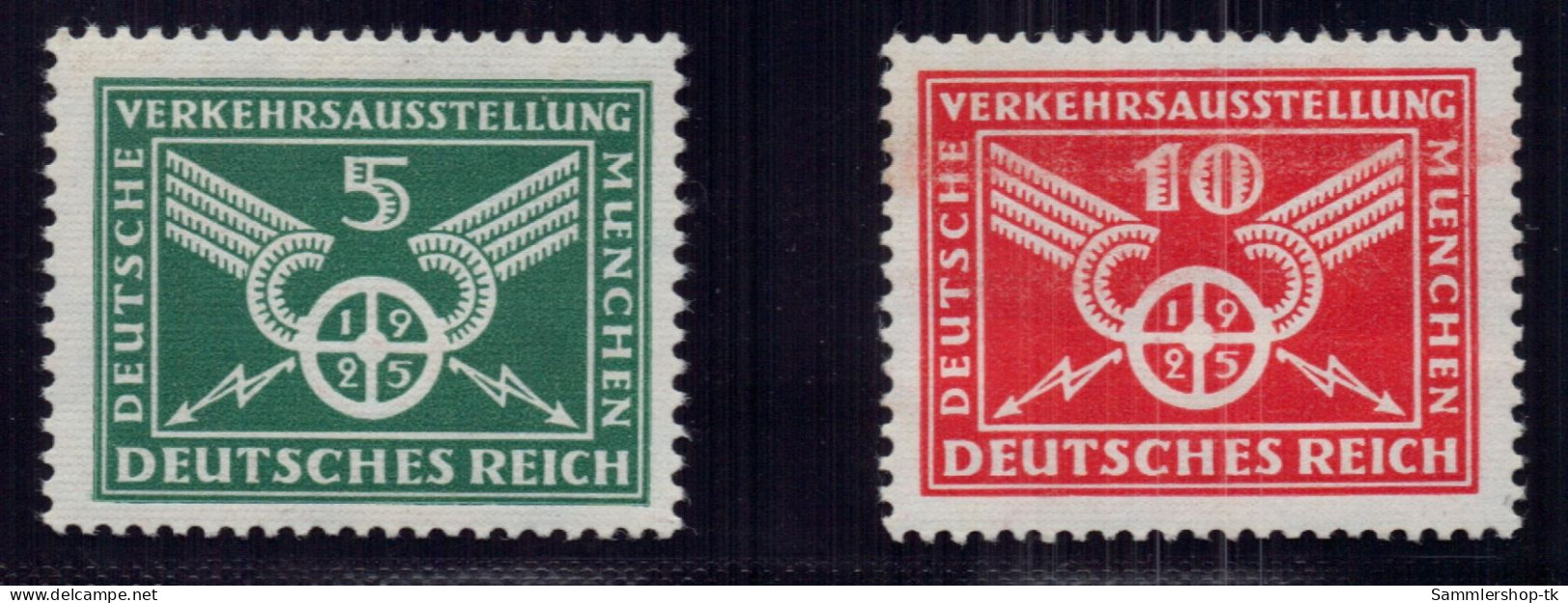 Dt. Reich Michel Nummer 370 + 371 Postfrisch - Other & Unclassified