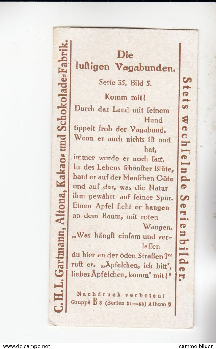 Gartmann Die Lustigen Vagabunden  Komm Mit    Serie 35 #5 Von 1902 - Sonstige & Ohne Zuordnung