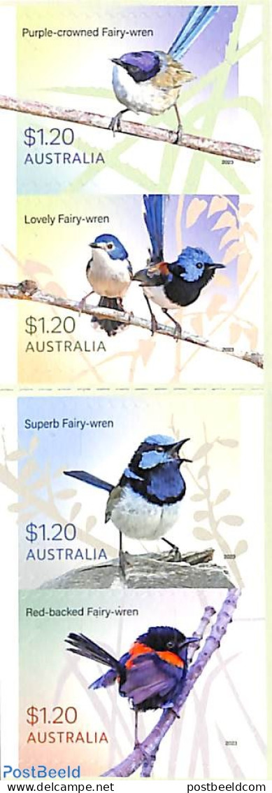 Australia 2023 Birds 4v S-a, Mint NH, Nature - Birds - Unused Stamps