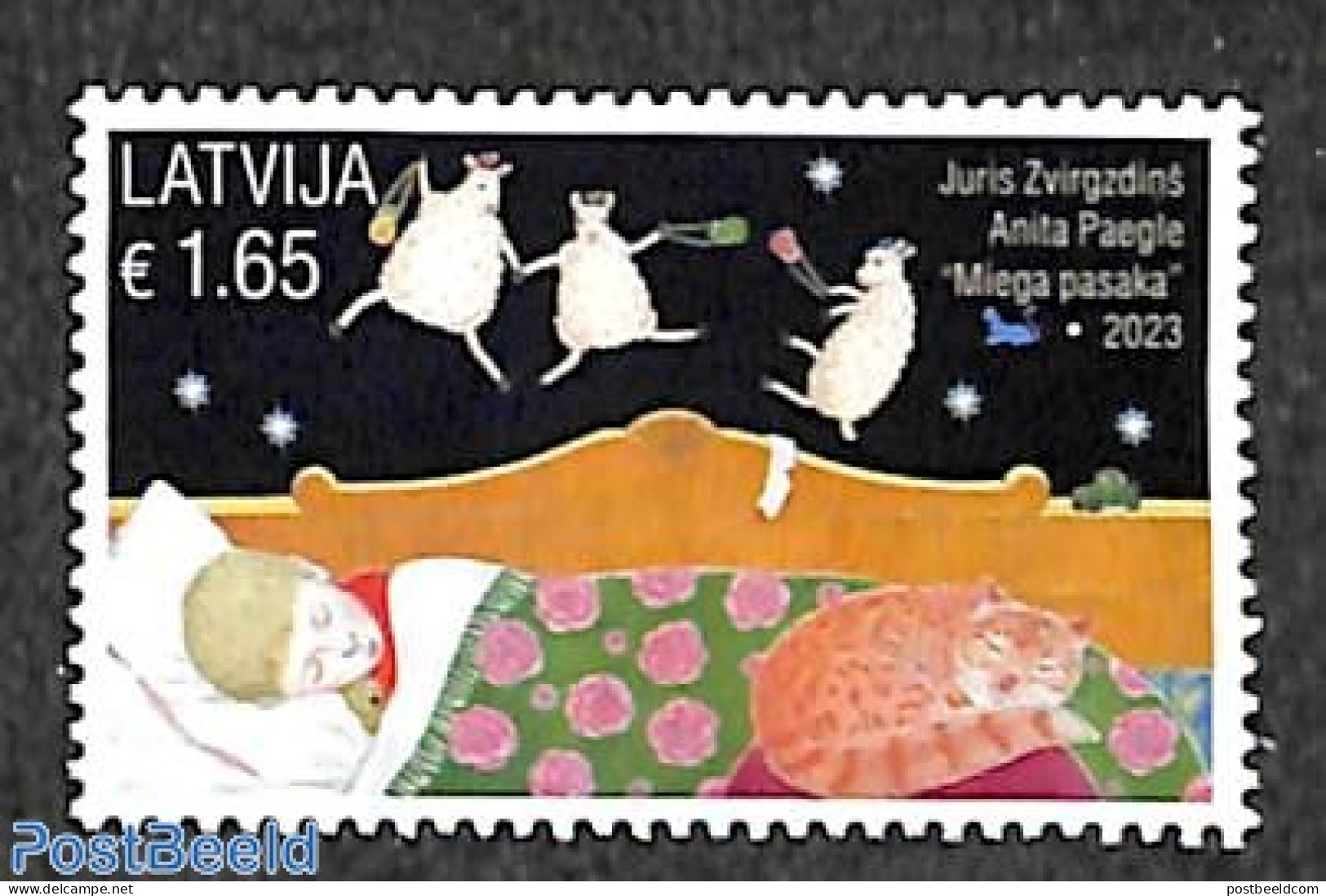 Latvia 2023 Fairy Tale 1v, Mint NH, Art - Fairytales - Fairy Tales, Popular Stories & Legends