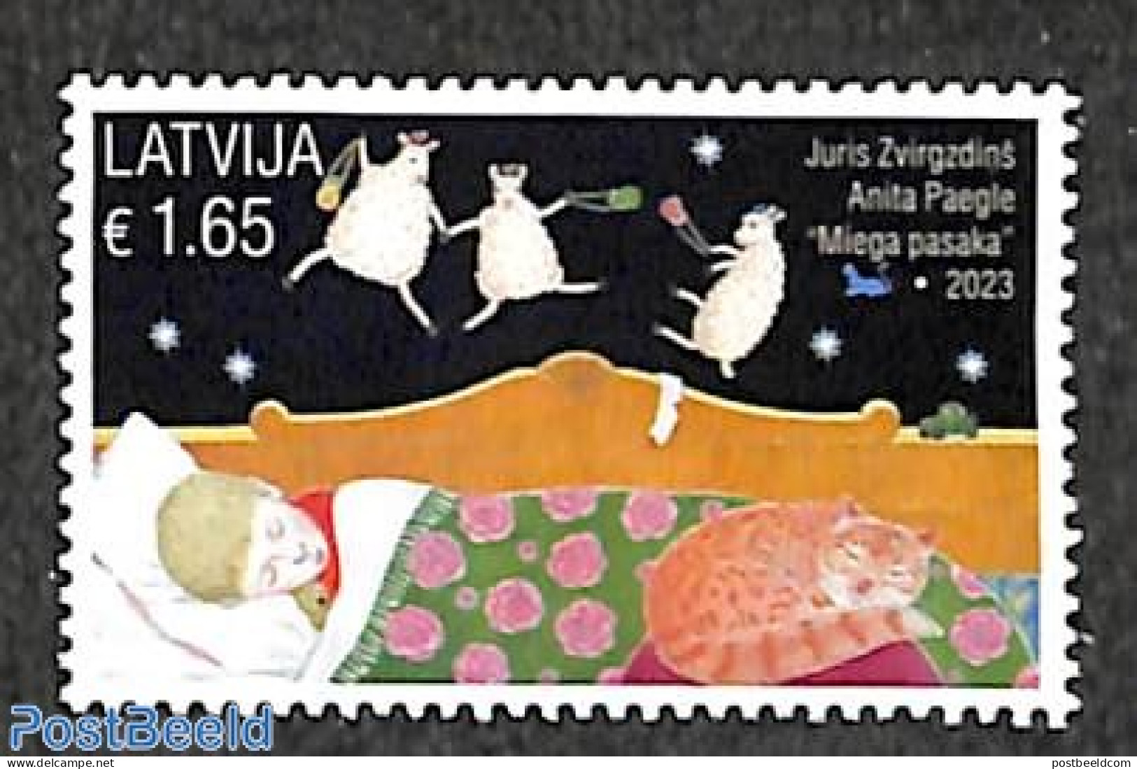 Latvia 2023 Fairy Tale 1v, Mint NH, Art - Fairytales - Verhalen, Fabels En Legenden