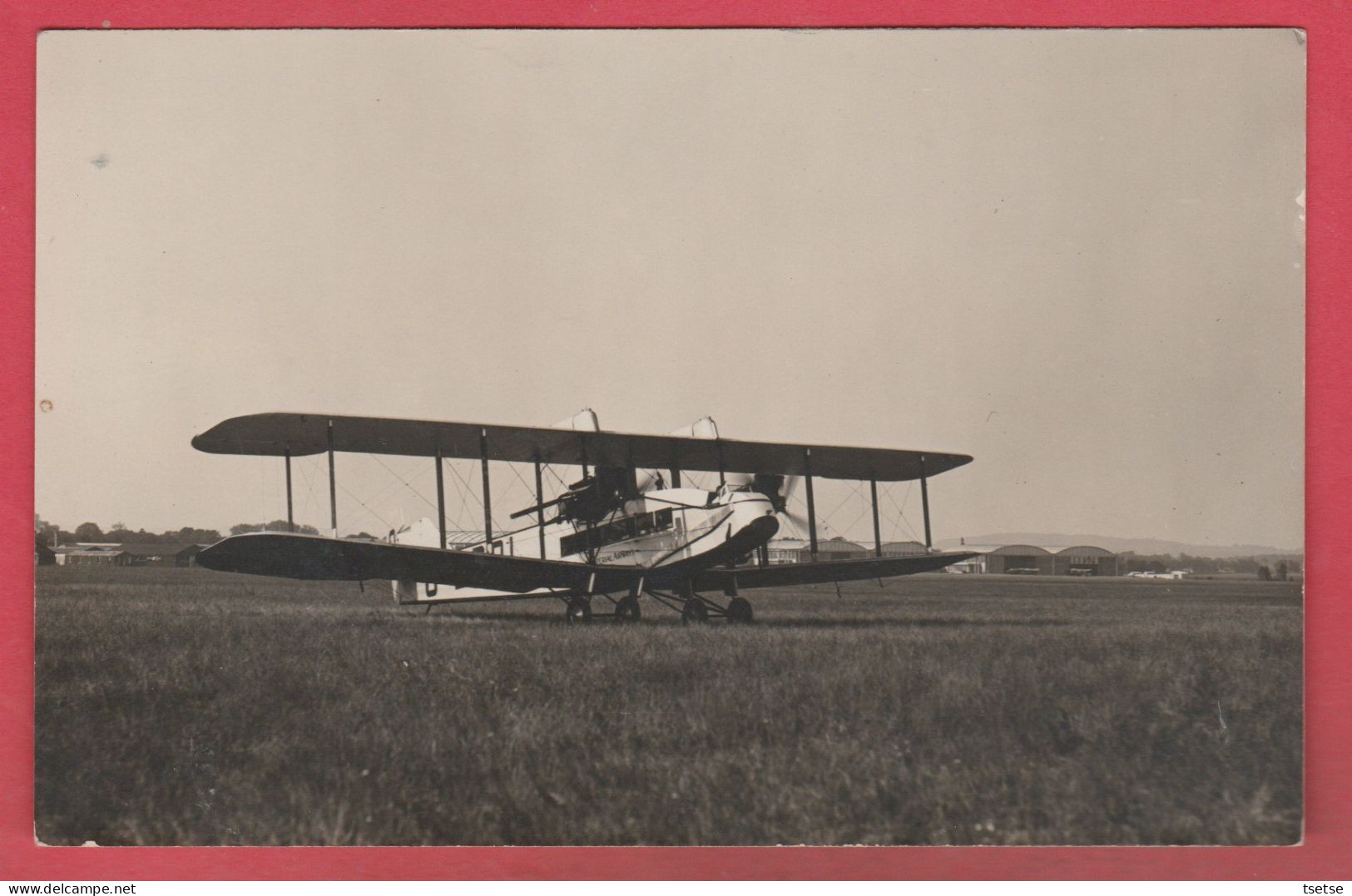 Biplan Farman / Vol Le 16 Août 1930 ( Voir Verso ) - 1919-1938