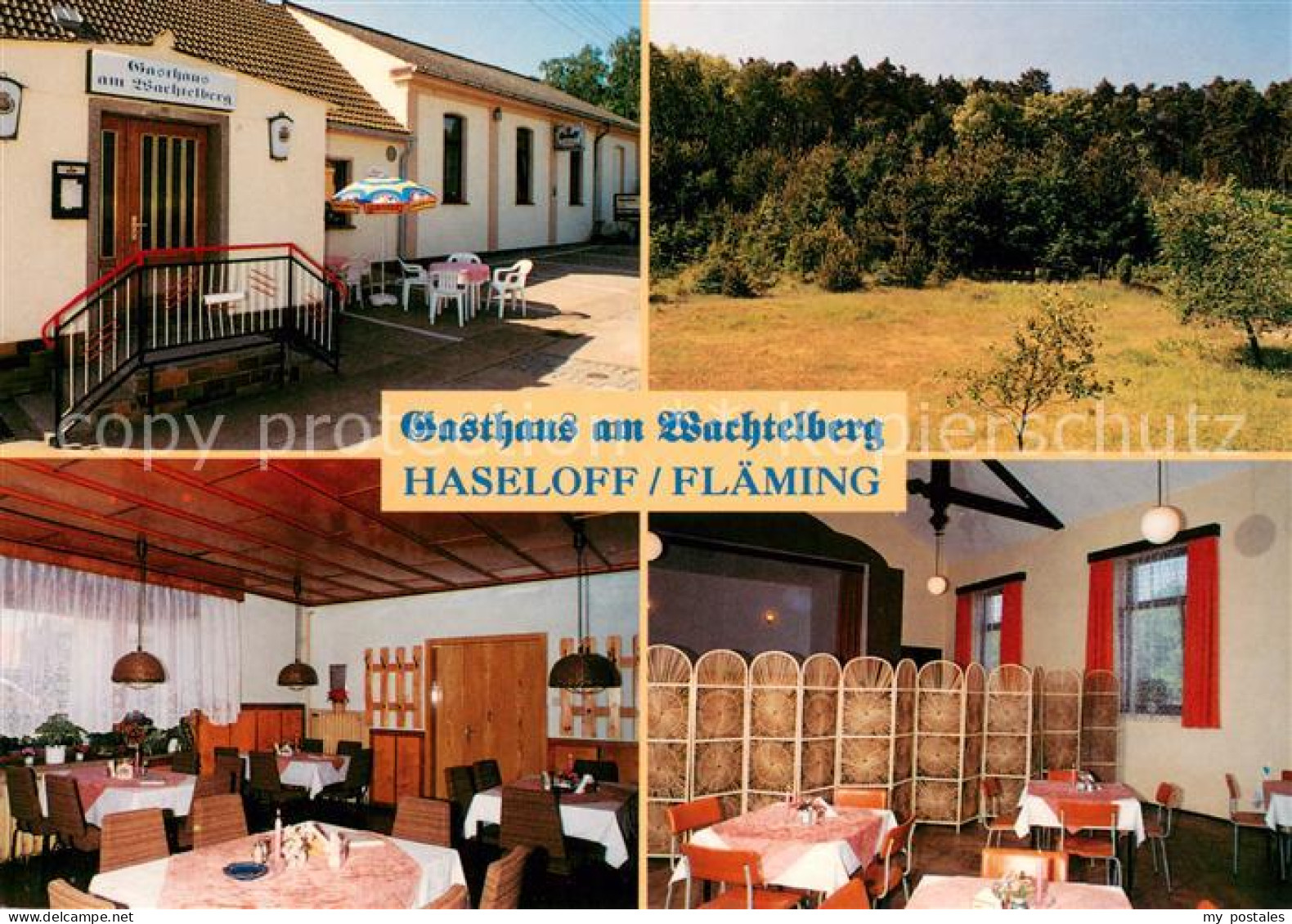 73616520 Haseloff Gasthaus Am Wachtelberg Gastraeume Park Haseloff - Other & Unclassified