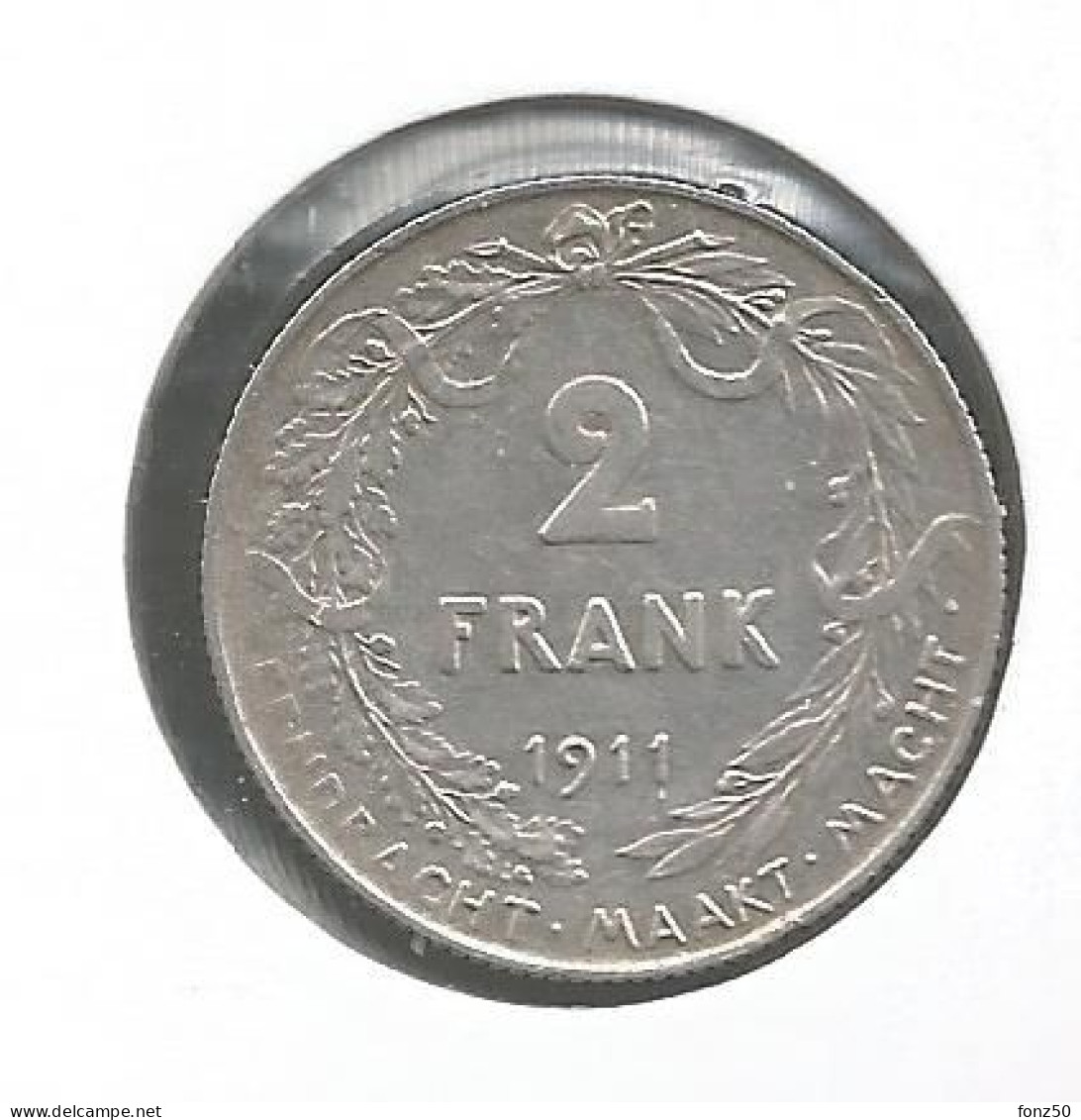 ALBERT I * 2 Frank 1911 Vlaams * Prachtig * Nr 12977 - 2 Frank