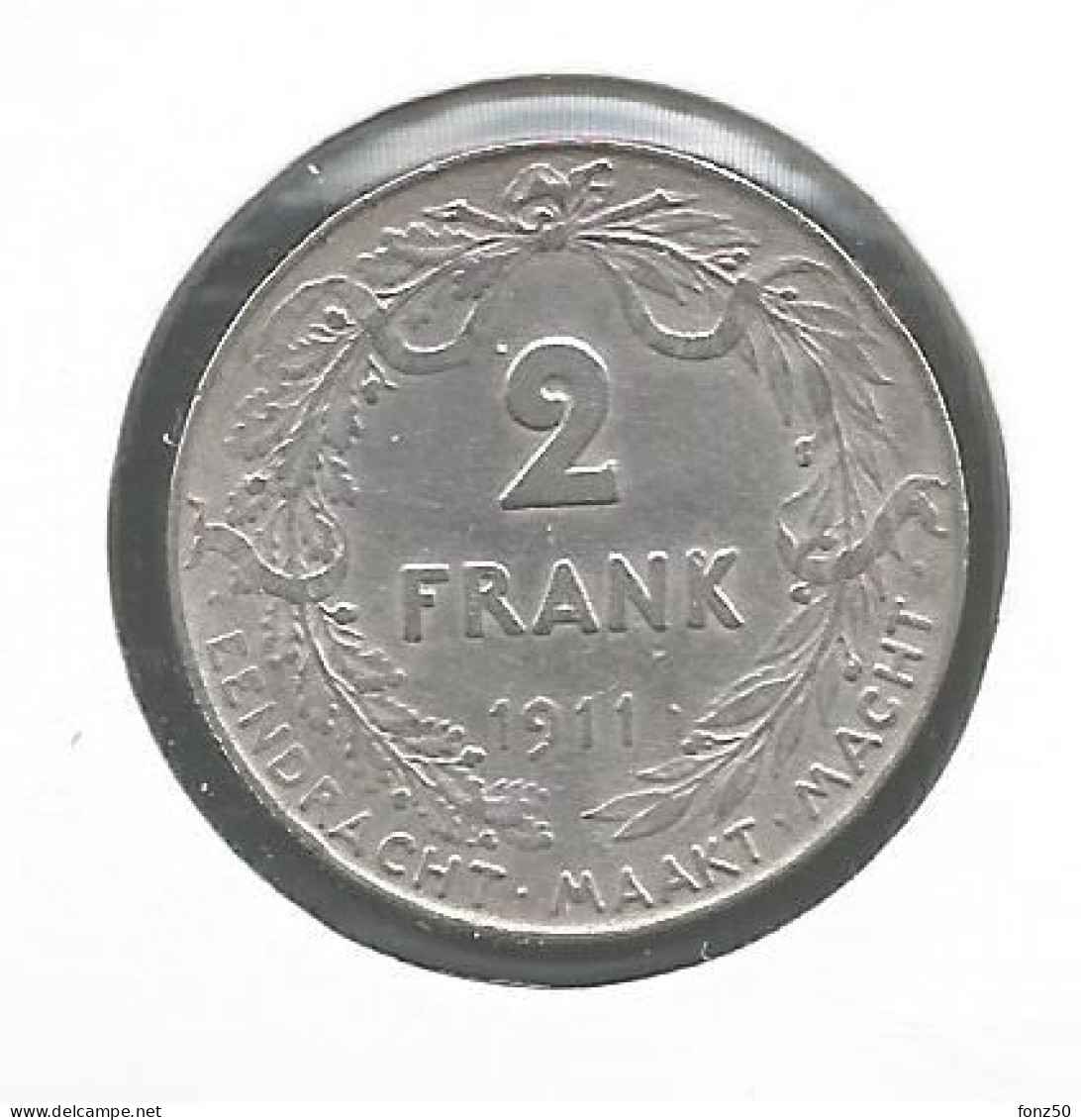 ALBERT I * 2 Frank 1911 Vlaams * Prachtig * Nr 12978 - 2 Francos