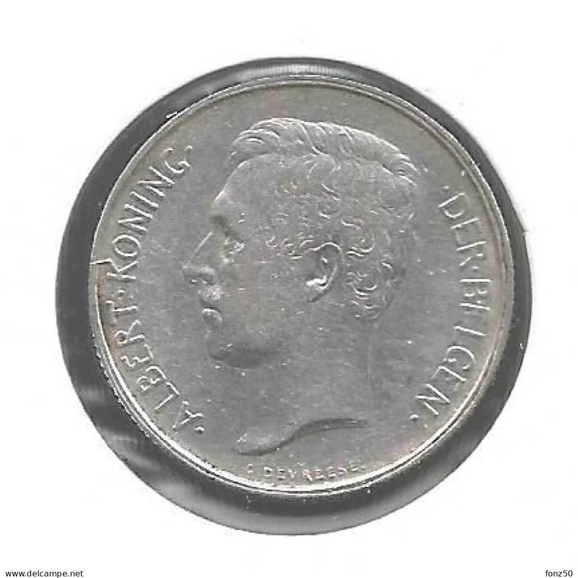 ALBERT I * 2 Frank 1911 Vlaams * Prachtig * Nr 12979 - 2 Francs
