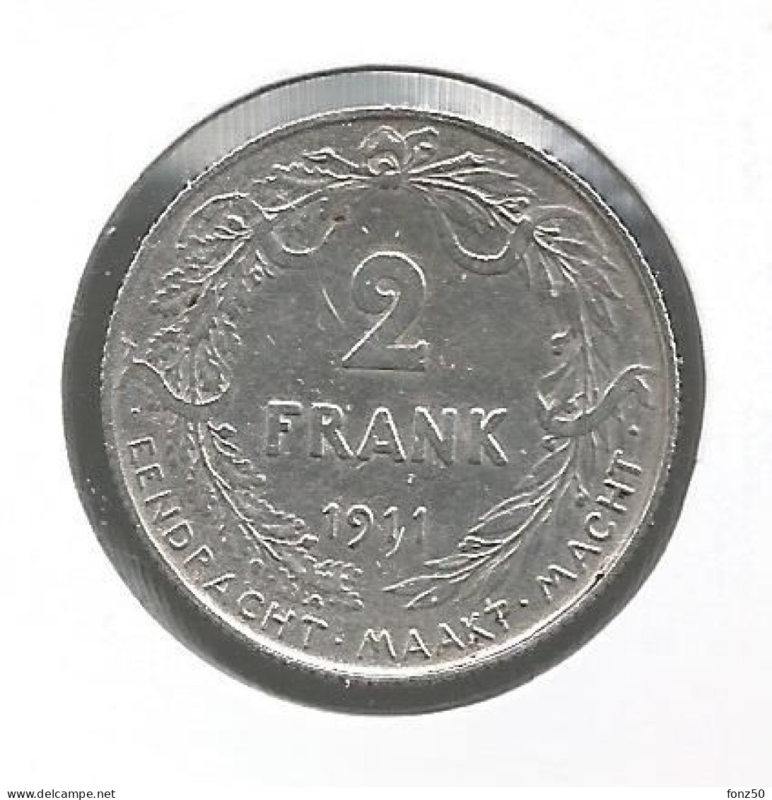 ALBERT I * 2 Frank 1911 Vlaams * Prachtig * Nr 12981 - 2 Franchi