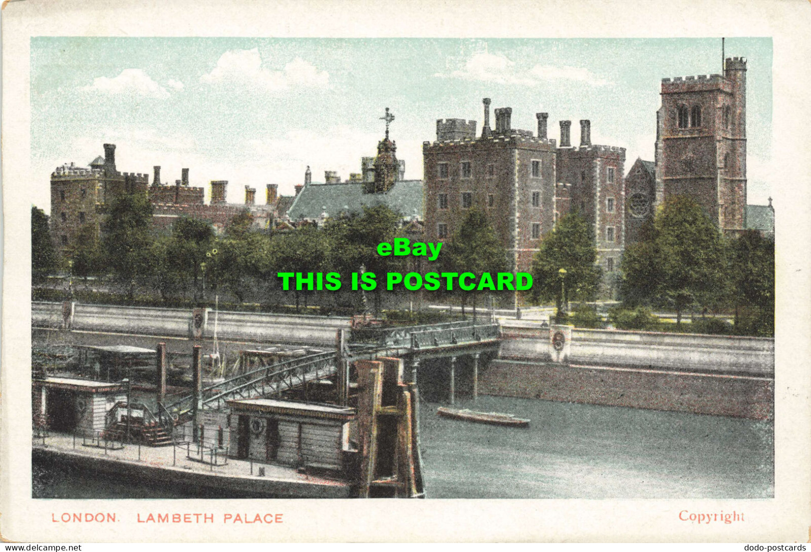 R594301 London. Lambeth Palace. G. D. And D - Sonstige & Ohne Zuordnung