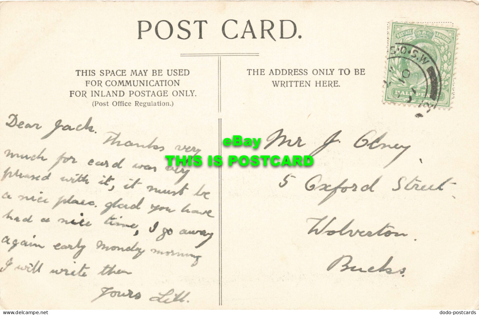 R594303 London. Law Courts. Postcard - Andere & Zonder Classificatie