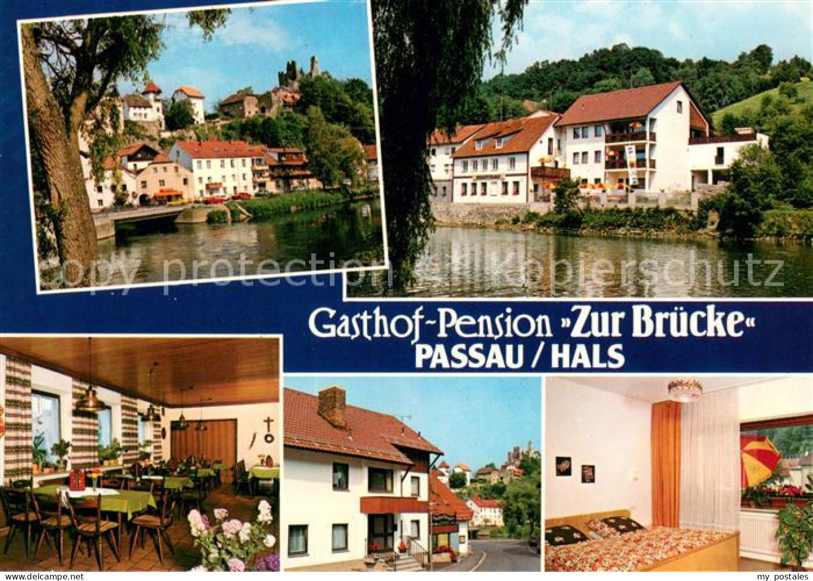 73616458 Hals Passau Gasthof Pension Zur Bruecke Gastraeume Zimmer Hals Passau - Passau