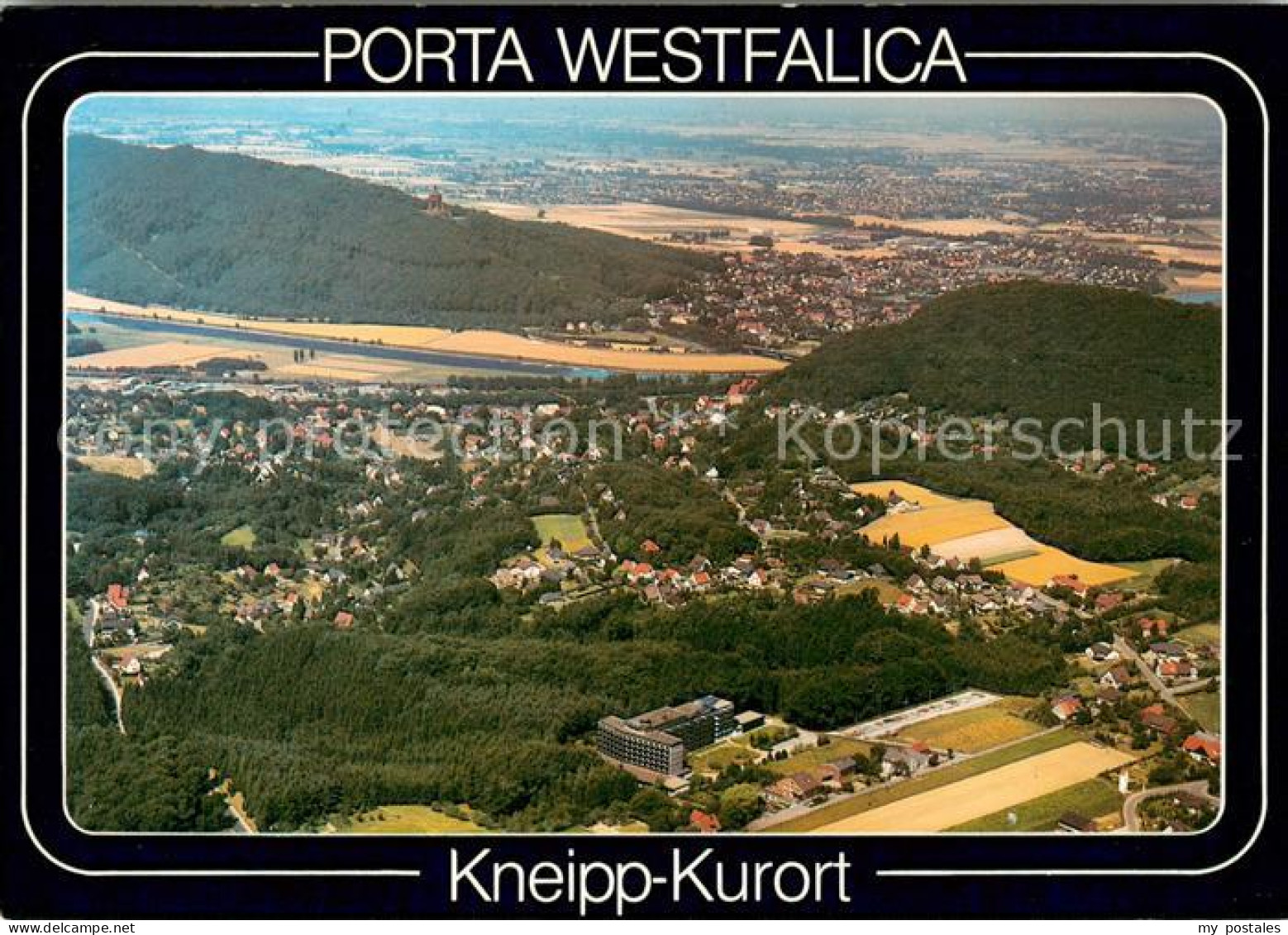 73616457 Porta Westfalica Fliegeraufnahme Porta Westfalica - Porta Westfalica