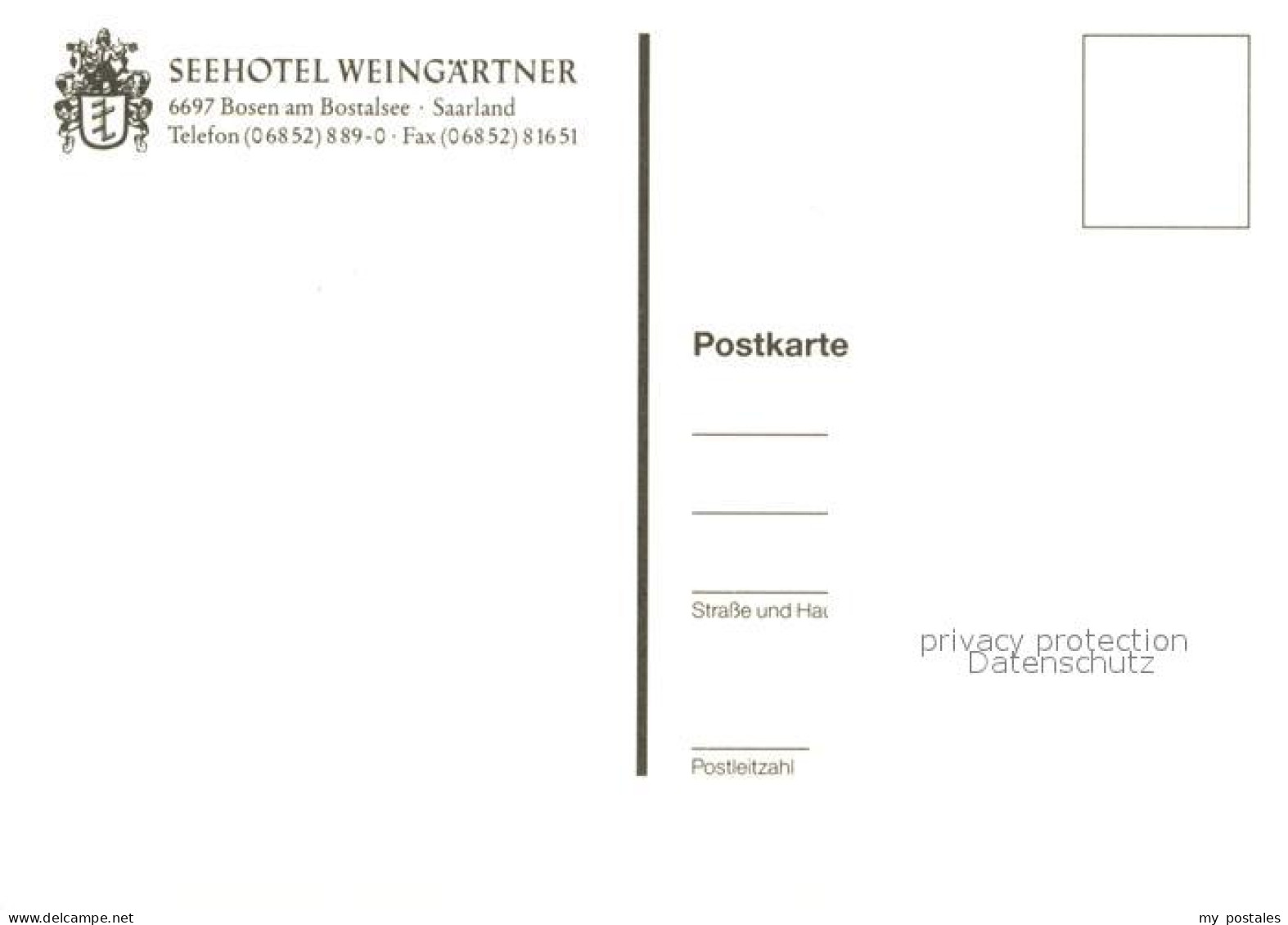 73616410 Bosen Nohfelden Seehotel Weingaertner Am Bostalsee  - Sonstige & Ohne Zuordnung