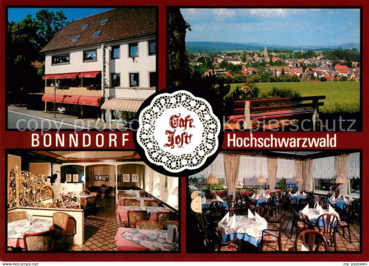 73616406 Bonndorf Schwarzwald Cafe Jost Gastraeume Panorama Bonndorf Schwarzwald - Bonndorf