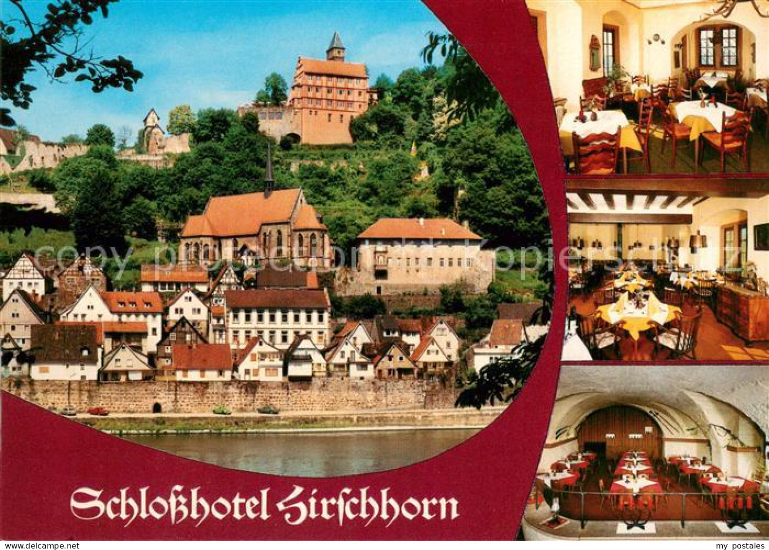 73616390 Hirschhorn Neckar Schloss Hotel Auf Der Burg Gastraeume Hirschhorn Neck - Sonstige & Ohne Zuordnung