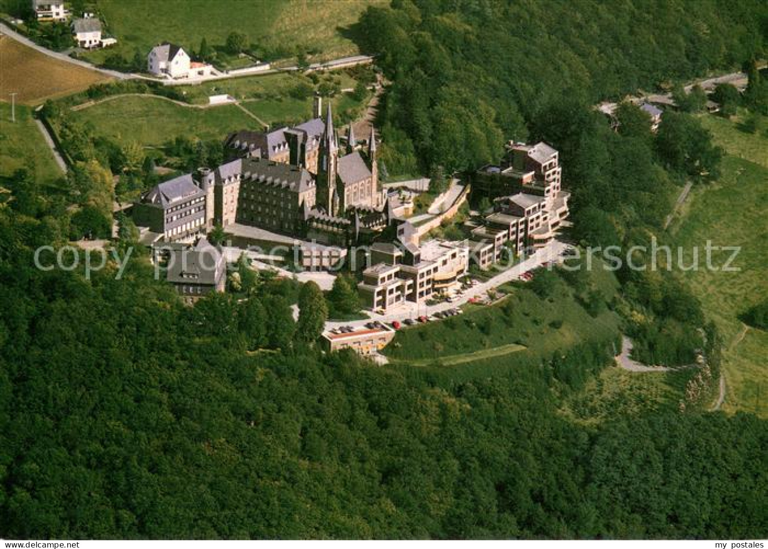 73616384 Waldbreitbach Wied St Marienhaus Fliegeraufnahme Waldbreitbach Wied - Autres & Non Classés