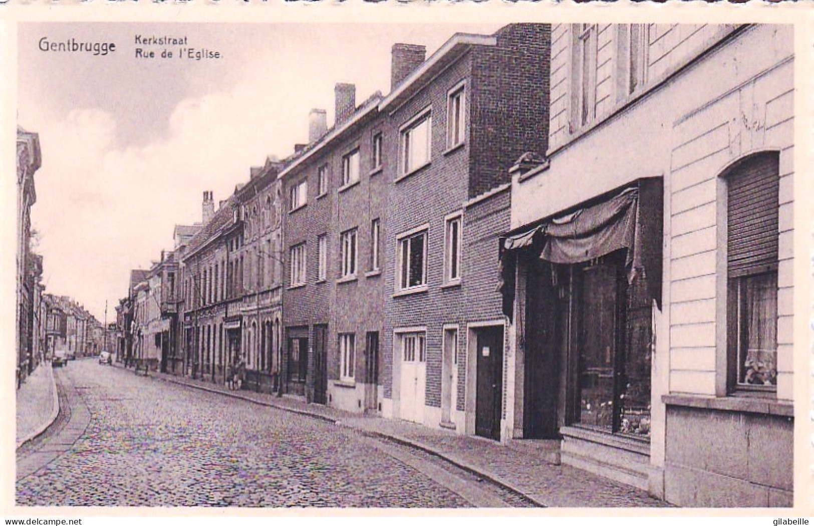 Gent - Gand - GENTBRUGGE - Kerkstraat - Rue De L'eglise .. - Gent