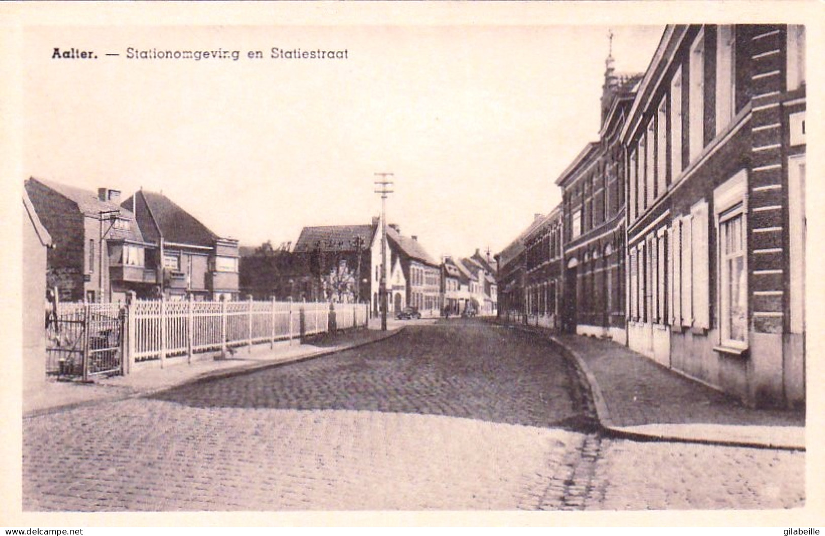 AALTER - Stationomgeving En Statiestraat - Aalter