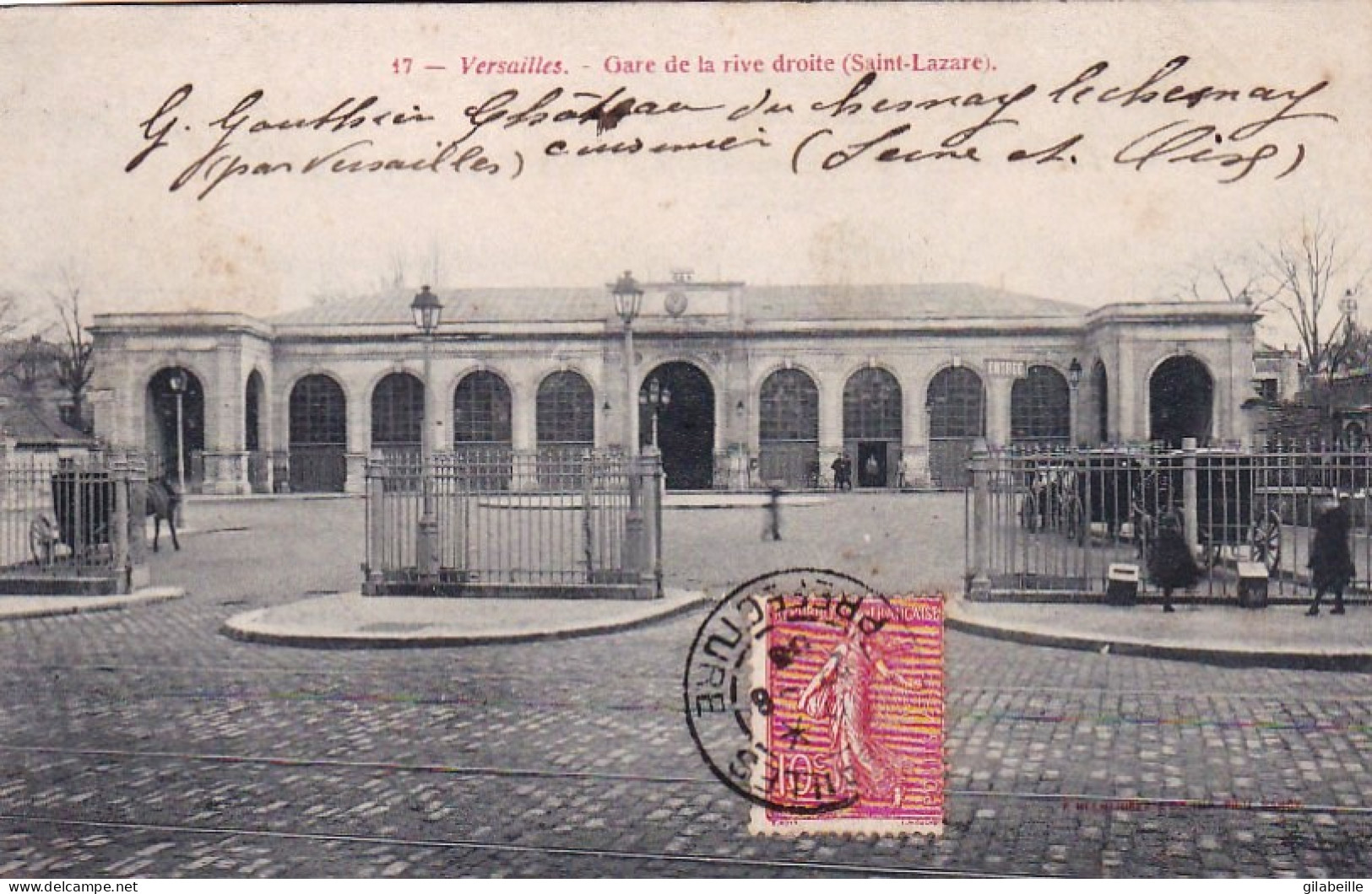 78 - VERSAILLES -  Gare De La Rive Droite ( Saint Lazare )  - Versailles