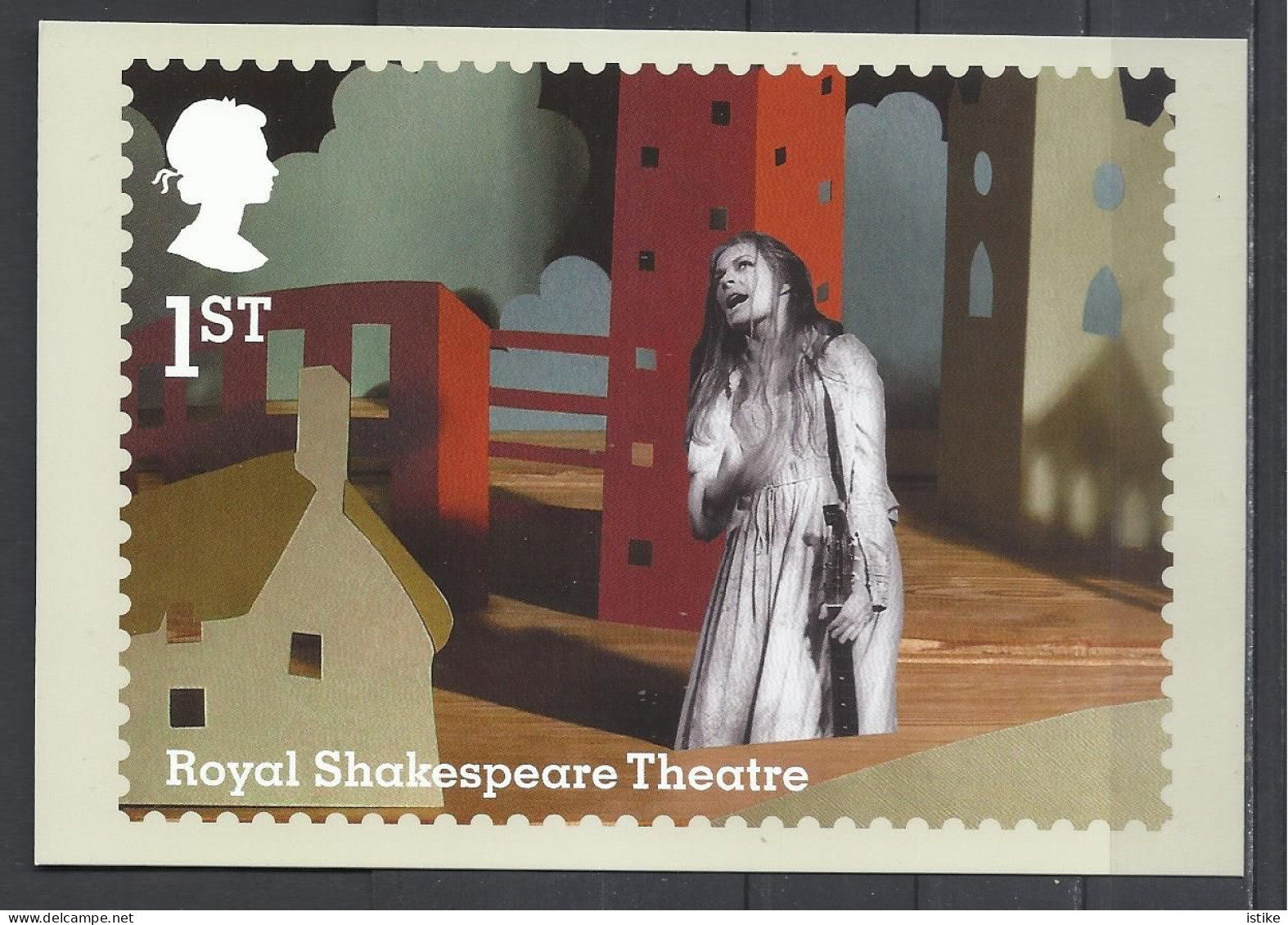 U.K., Royal Shakespeare Company, Hamlet-Janet Suzman. 2011. - Briefmarken (Abbildungen)
