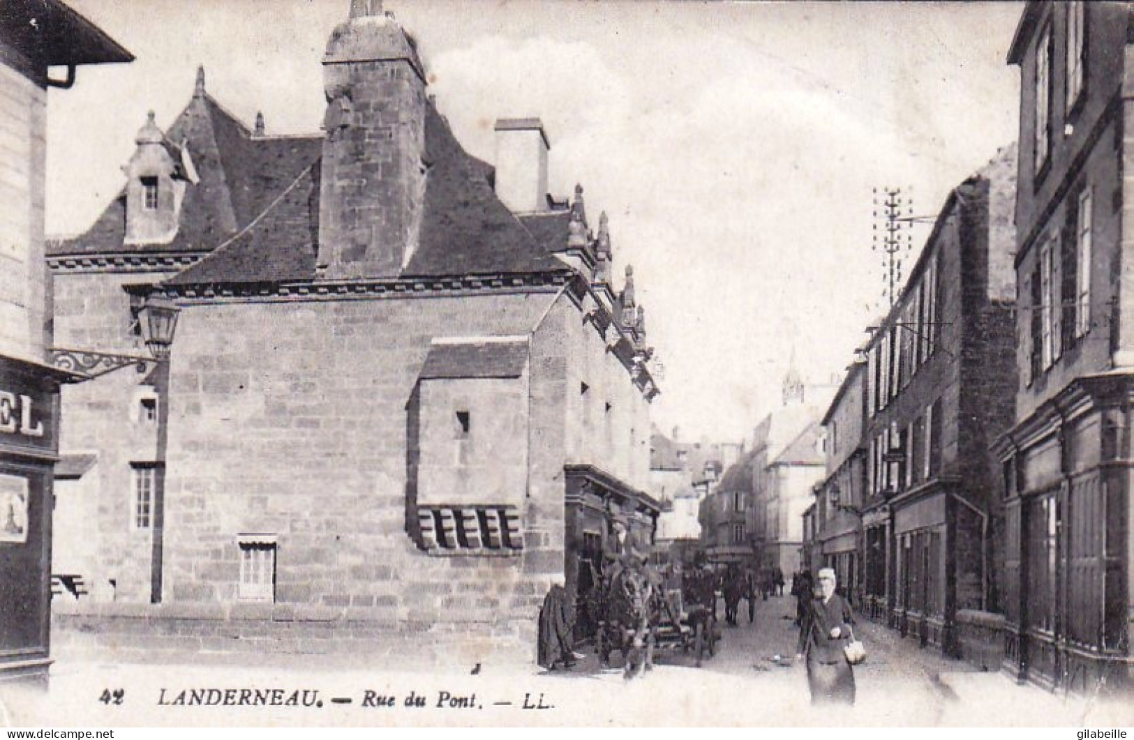 29 - Finistere -  LANDERNEAU - Rue Du Pont - Landerneau