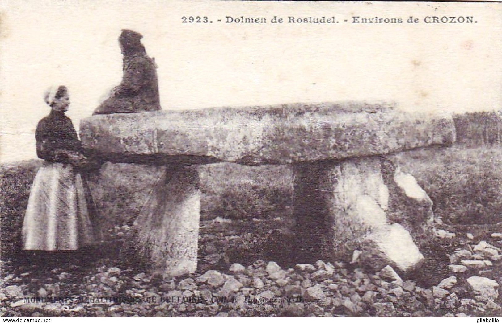 29 - Finistere -  Environs De Crozon - Dolmen De Rostudel - Crozon