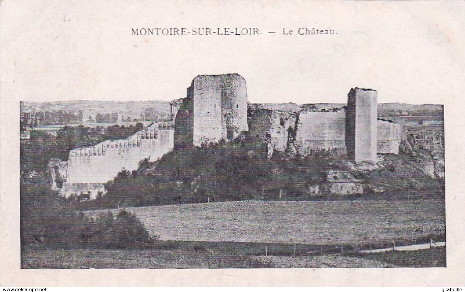 41 - MONTOIRE Sur Le LOIR - Le Chateau - Montoire-sur-le-Loir
