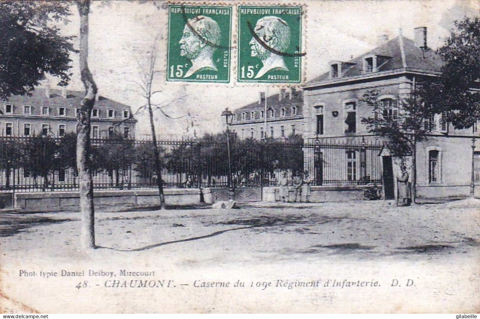 52 - CHAUMONT - Caserne Du 109° Regiment D'infanterie - Chaumont