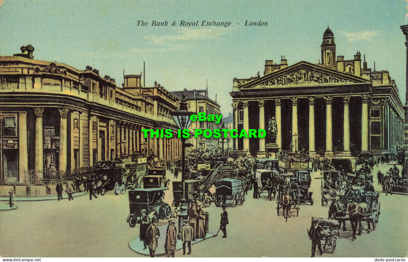 R594506 London. The Bank And Royal Exchange - Andere & Zonder Classificatie