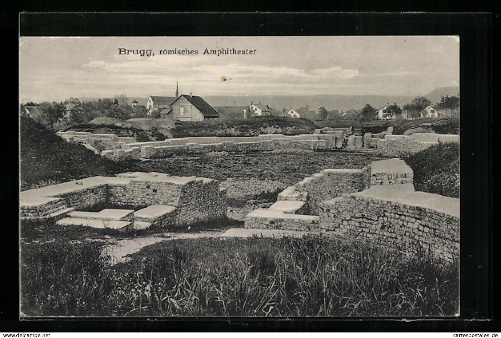 AK Brugg, Römisches Amphitheater  - Brugg