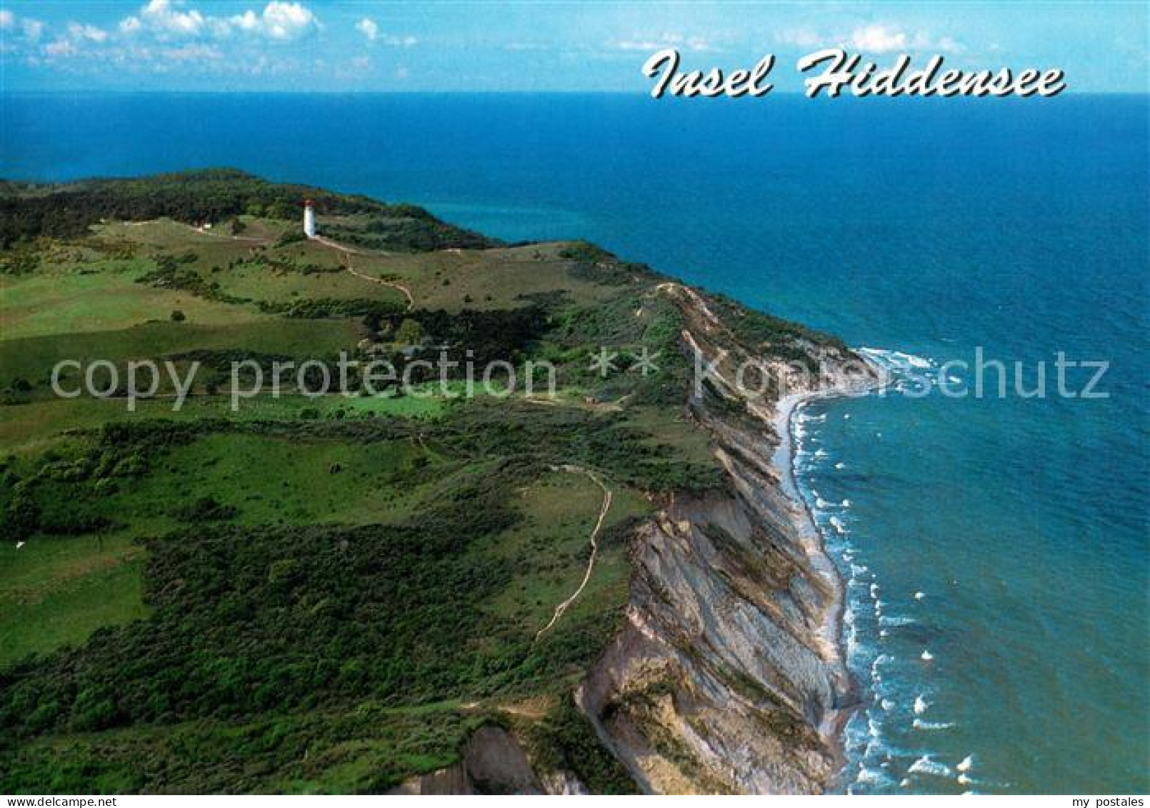 73616150 Insel Hiddensee Fliegeraufnahme Insel Hiddensee - Other & Unclassified