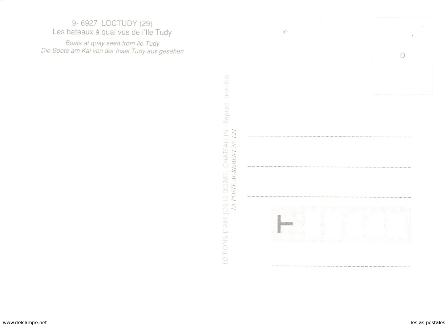 29 LOCTUDY LES BATEAUX - Loctudy