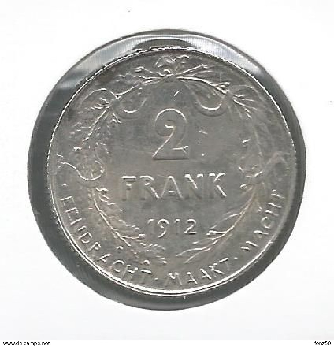 ALBERT I * 2 Frank 1912 Vlaams * Z.Fraai / Prachtig * Nr 12986 - 2 Francs