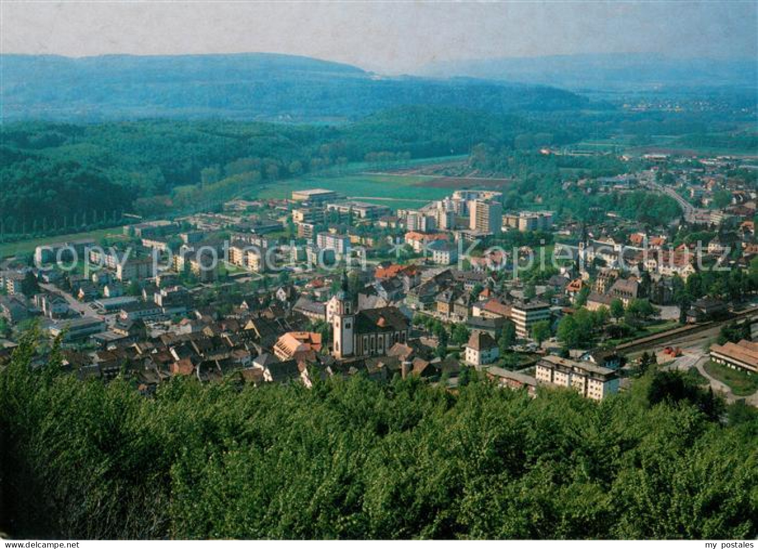 73616040 Waldshut-Tiengen Fliegeraufnahme Waldshut-Tiengen - Waldshut-Tiengen