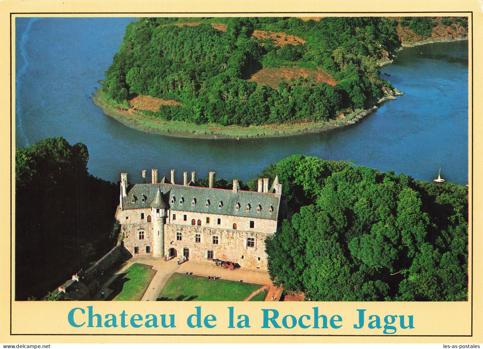 22 PLOEZAL LE CHÂTEAU DE LA ROCHE JAGU  - Ploëzal