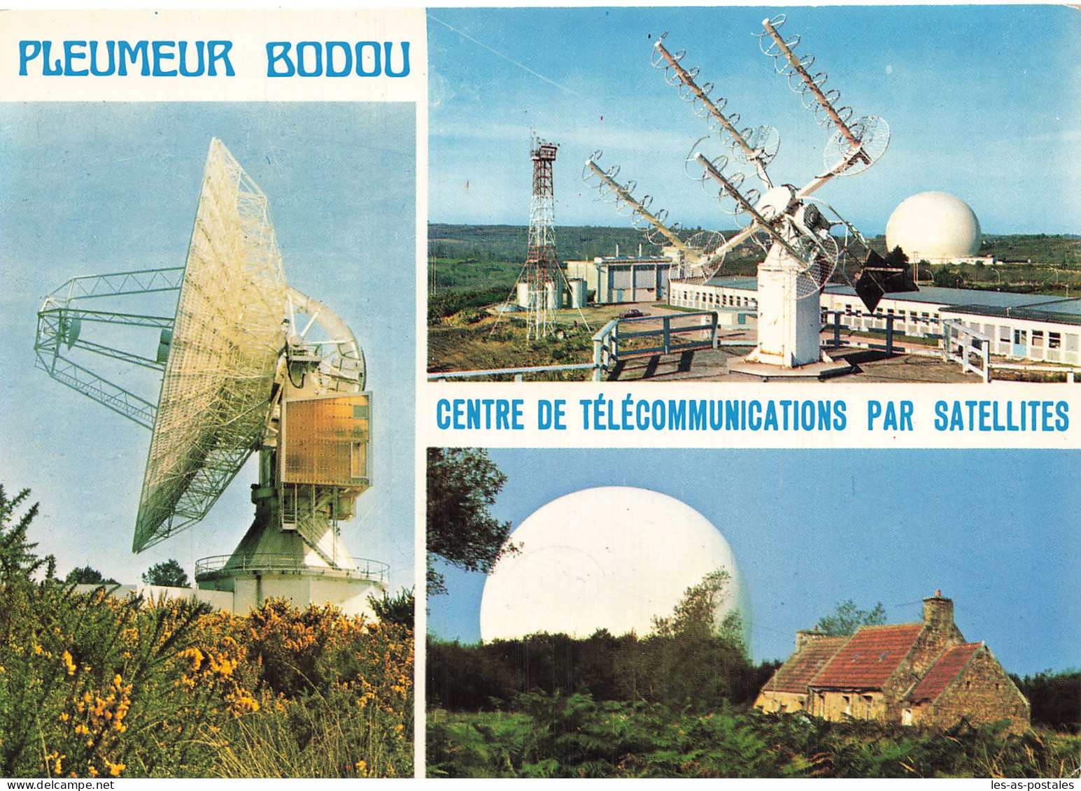 22 PLEUMEUR BODOU LE CENTRE DE TELECOMMUNICATIONS  - Pleumeur-Bodou