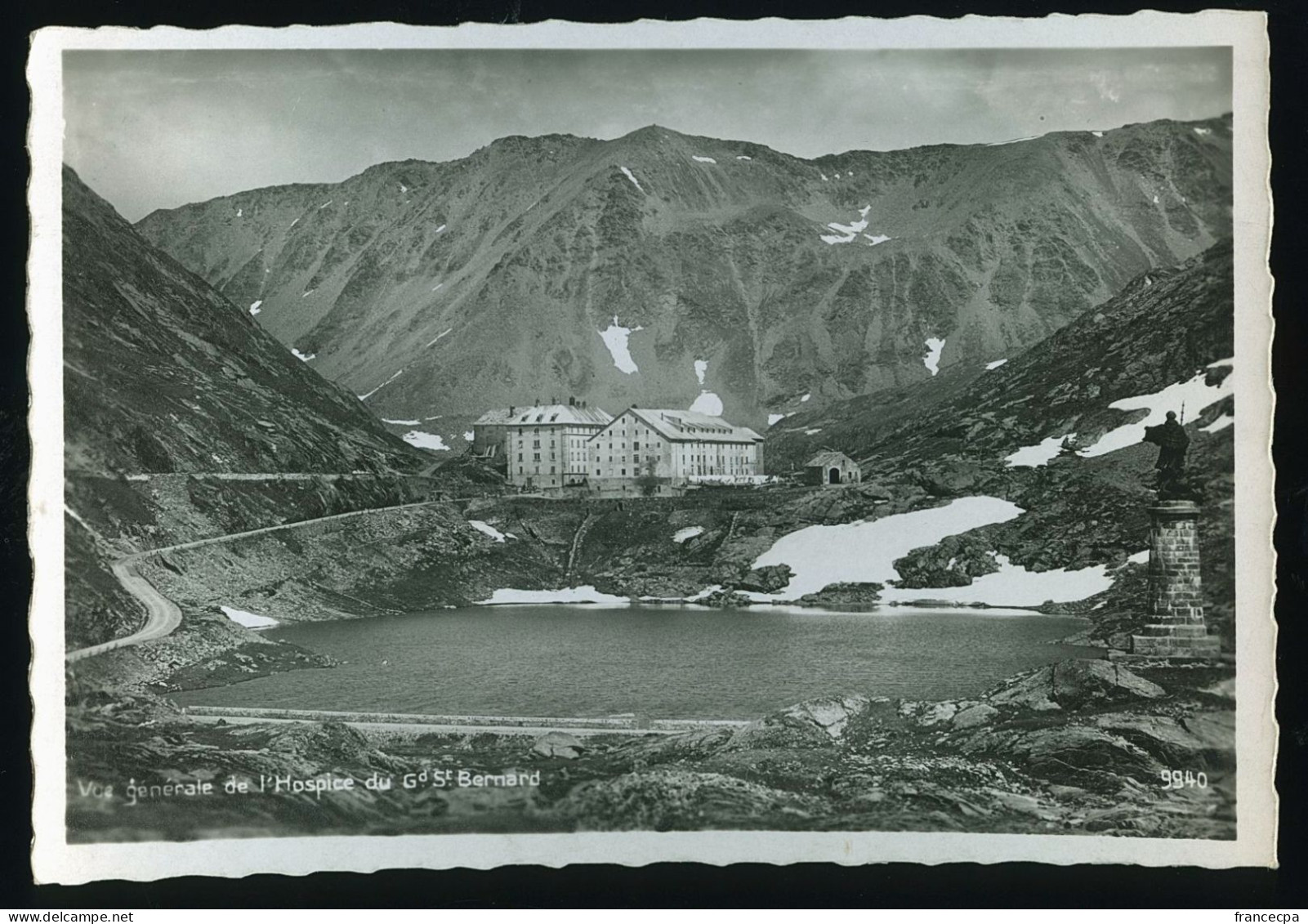 14682 - SUISSE - Vue Générale De L'Hospice Du GRAND SAINT BERNARD - Sonstige & Ohne Zuordnung