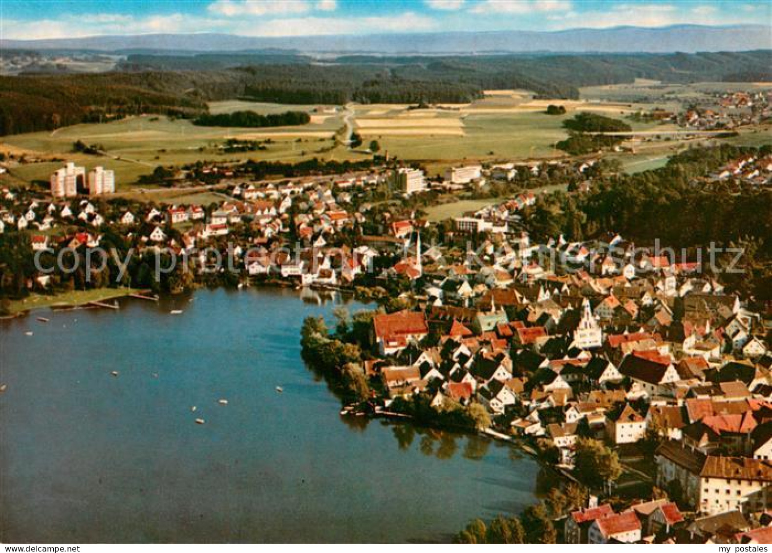 73616001 Bad Waldsee Fliegeraufnahme Bad Waldsee - Bad Waldsee