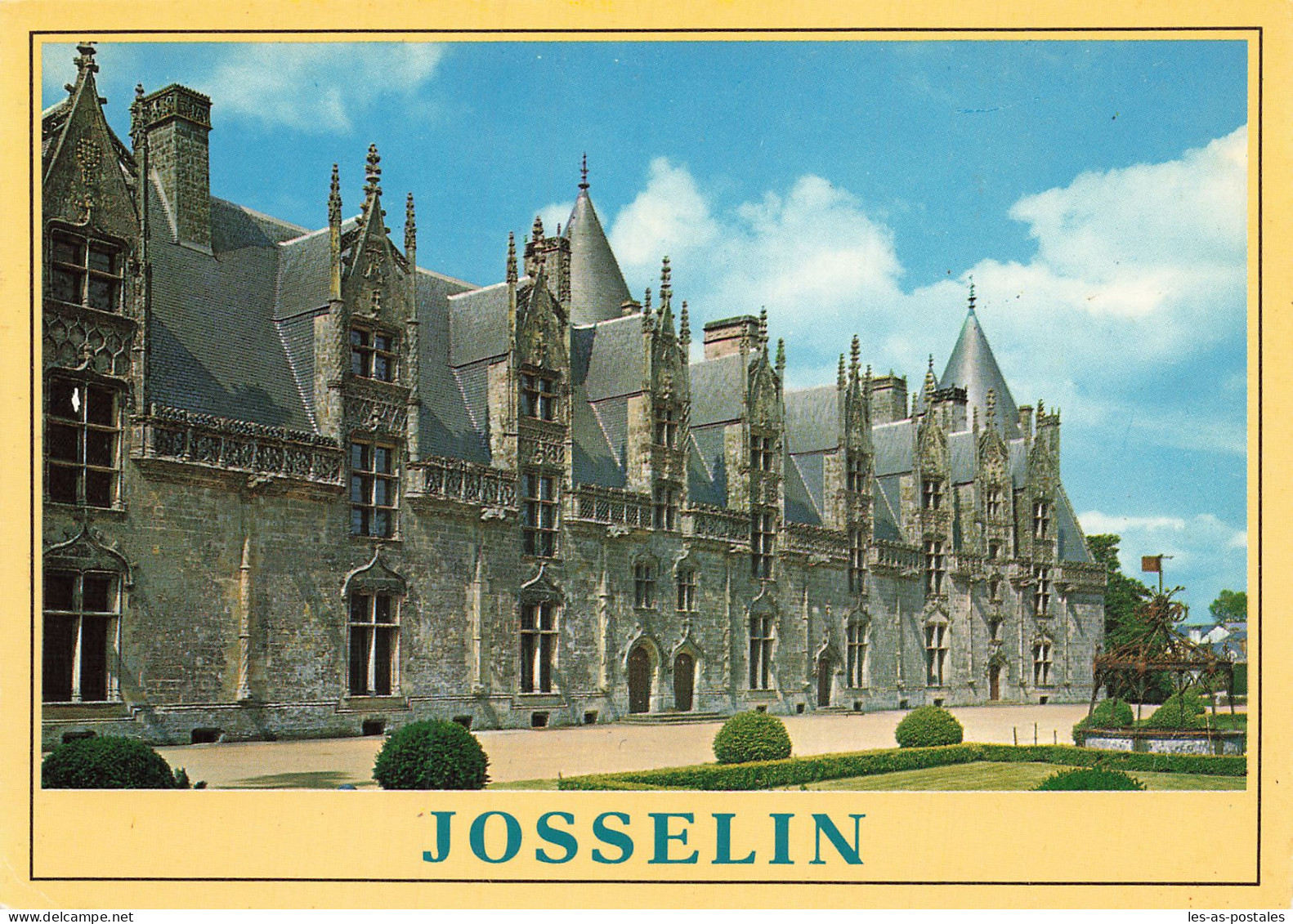 56 JOSSELIN LE CHATEAU - Josselin