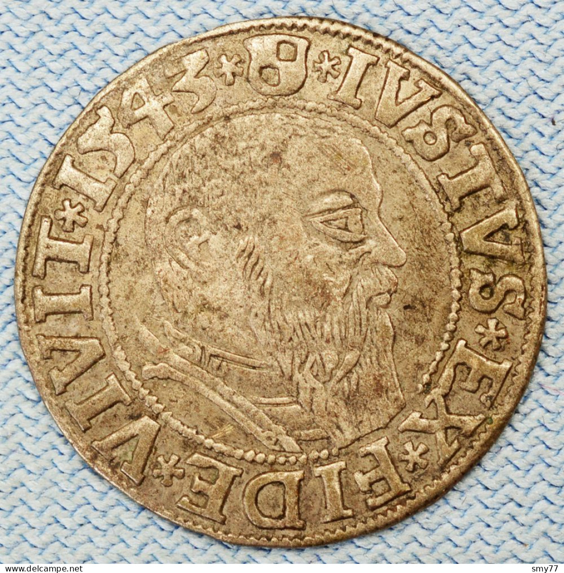 Preussen / Prussia • 1 Groschen 1543 • Albrecht Von Preussen • Herzogtum / Prusse / German States / Silver • [24-721] - Kleine Munten & Andere Onderverdelingen