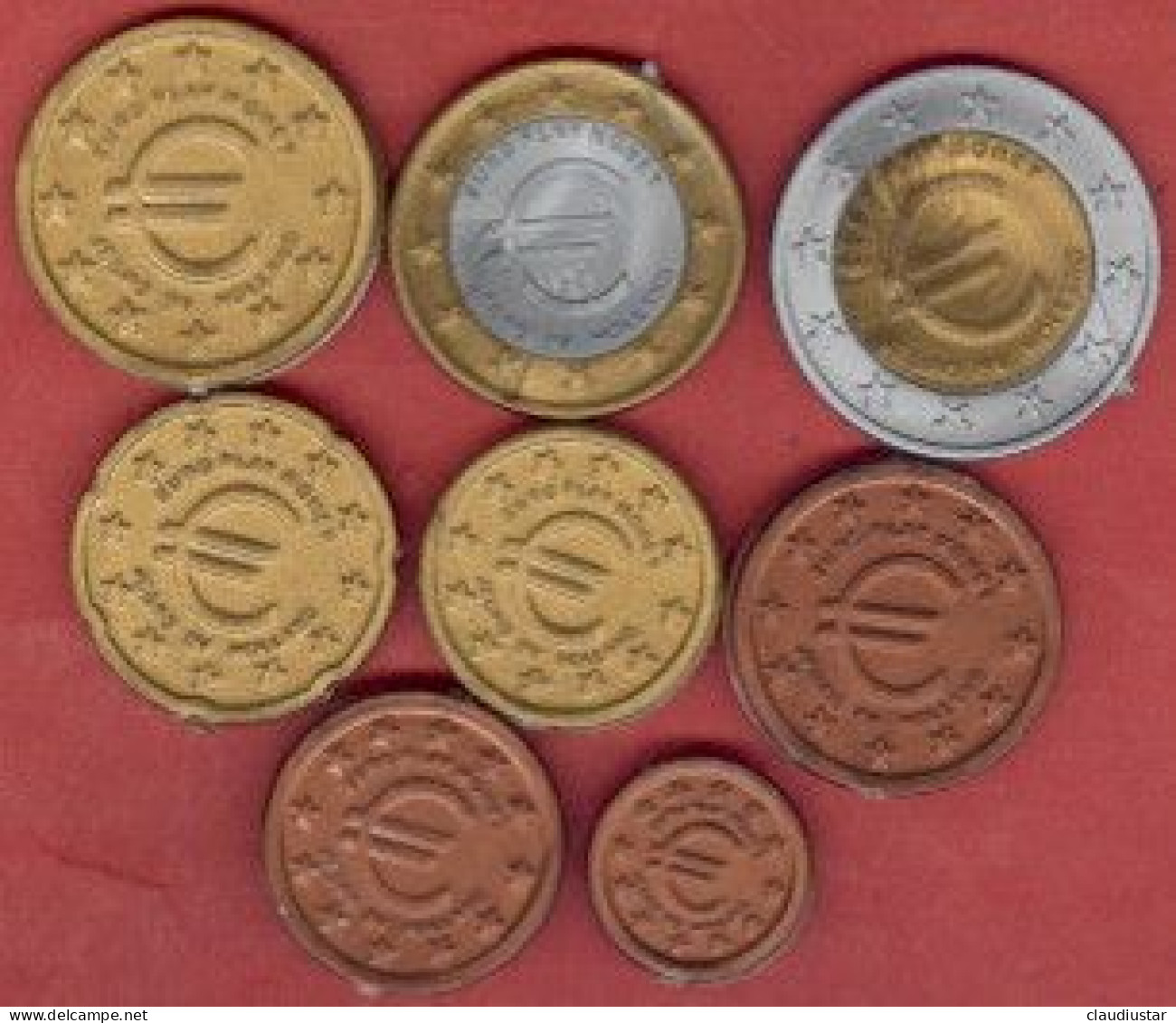 ** LOT  8  JETONS  HOLLANDE ** - Abarten Und Kuriositäten