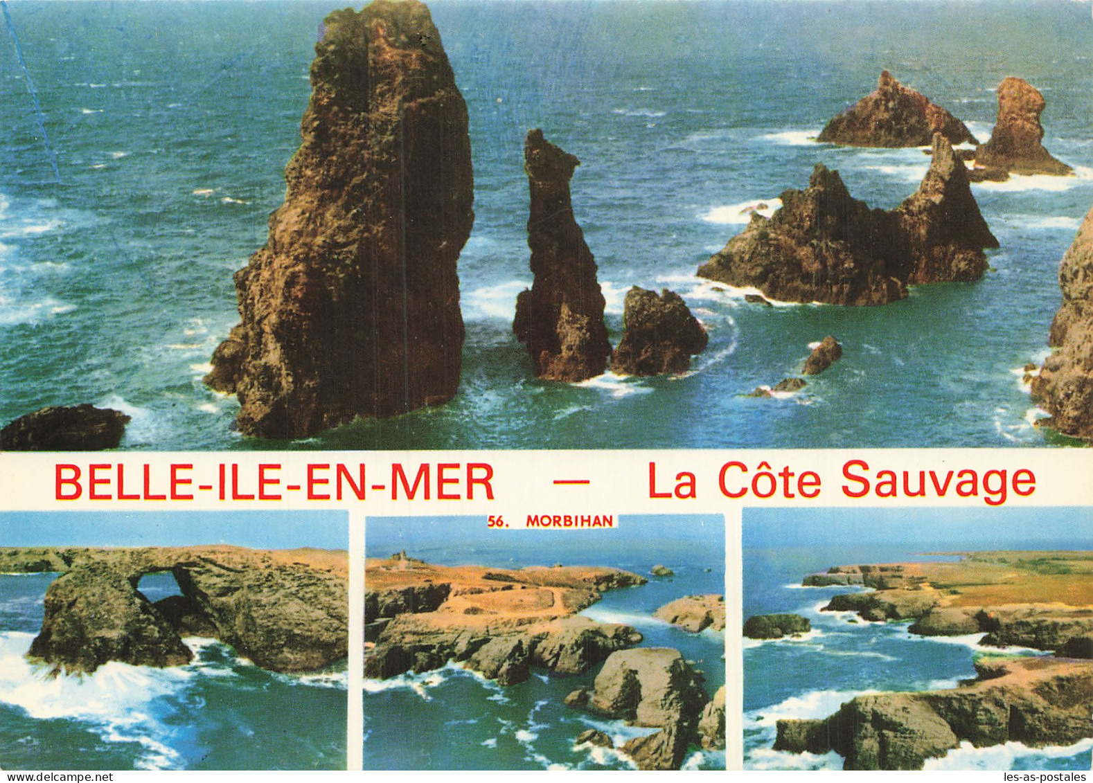 56 BELLE ILE EN MER LA COTE SAUVAGE - Belle Ile En Mer