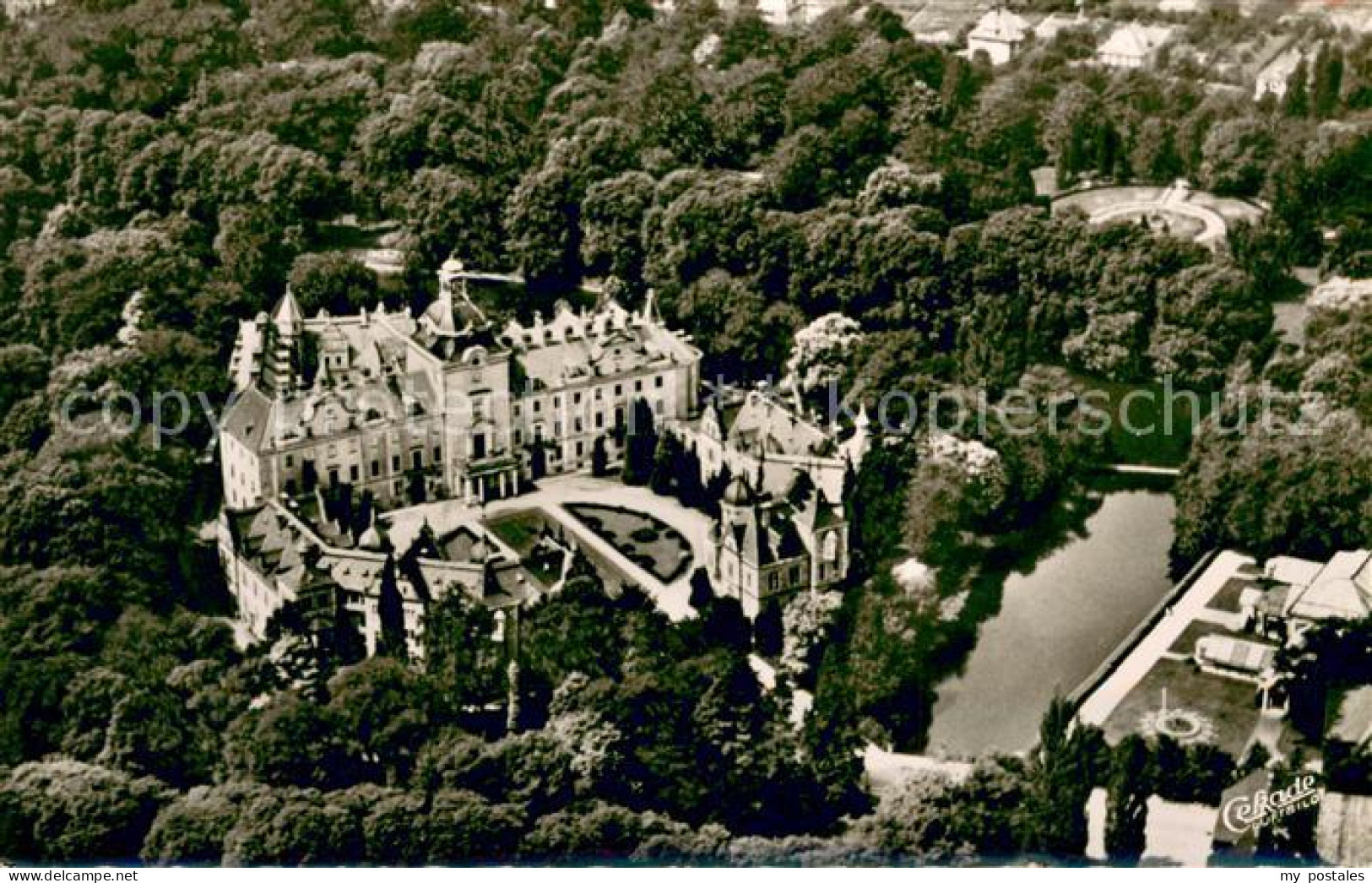 73615940 Bueckeburg Schloss Und Mausoleum Fliegeraufnahme Bueckeburg - Bueckeburg