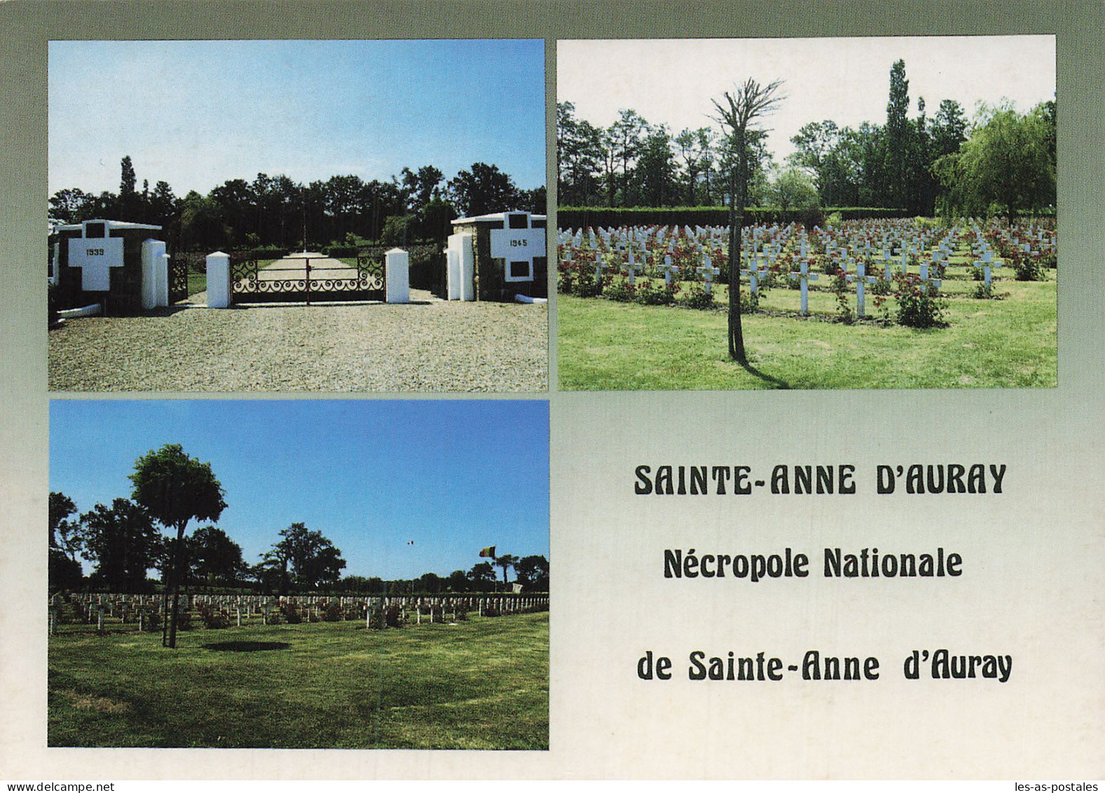 56 SAINTE ANNE D AURAY NECROPOLE NATIONALE - Sainte Anne D'Auray